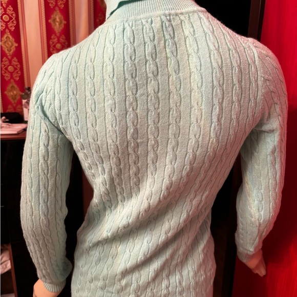 JCrew matcha colored cashmere turtleneck XS - Picture 6 of 13